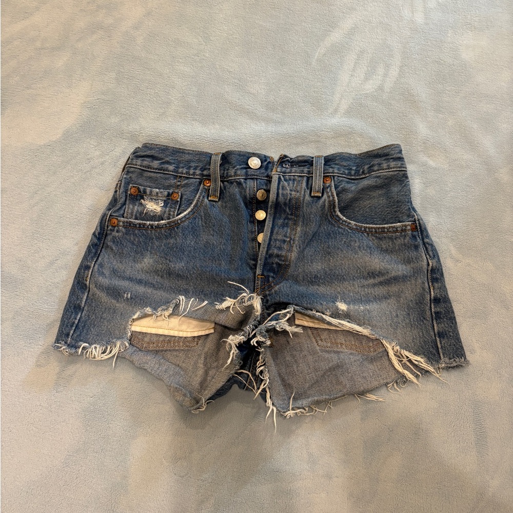 Levi’s 501 Jean shorts.
